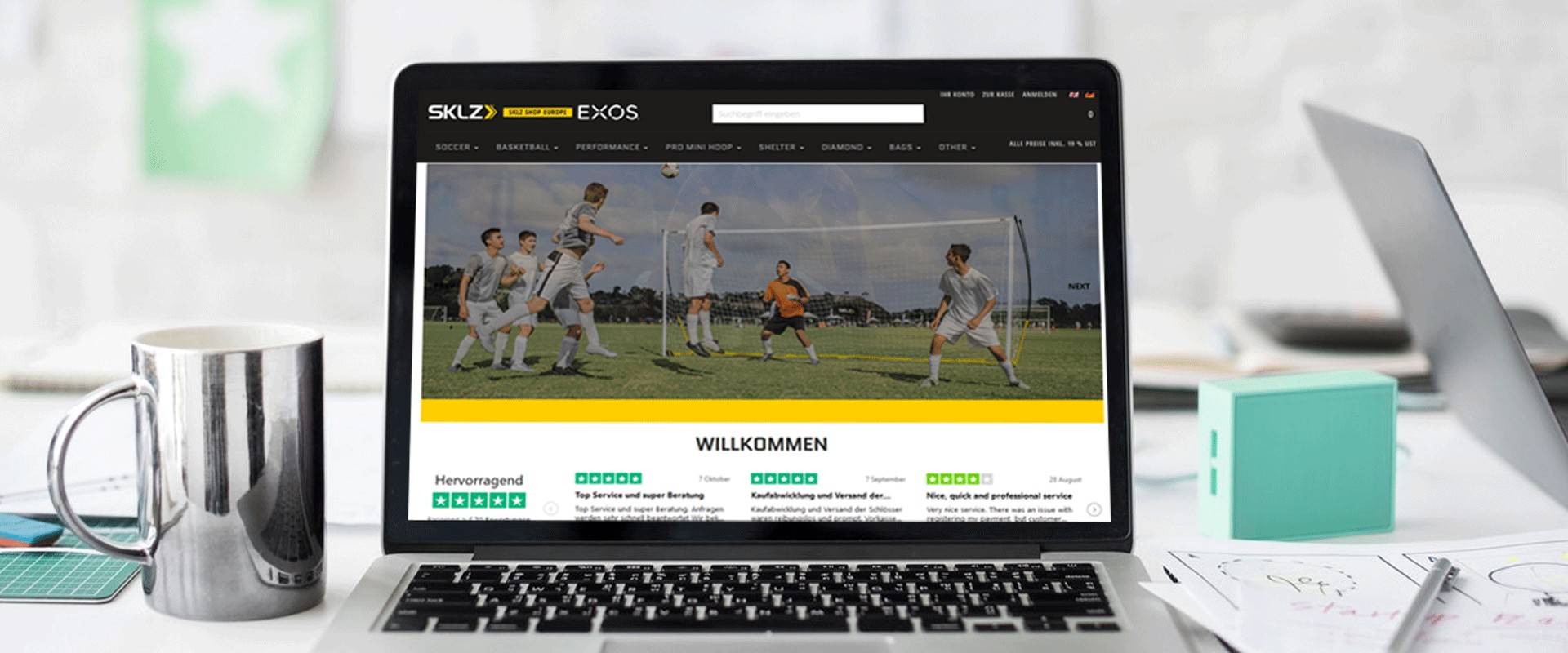 sklz setzt auf Descartes pixi ERP