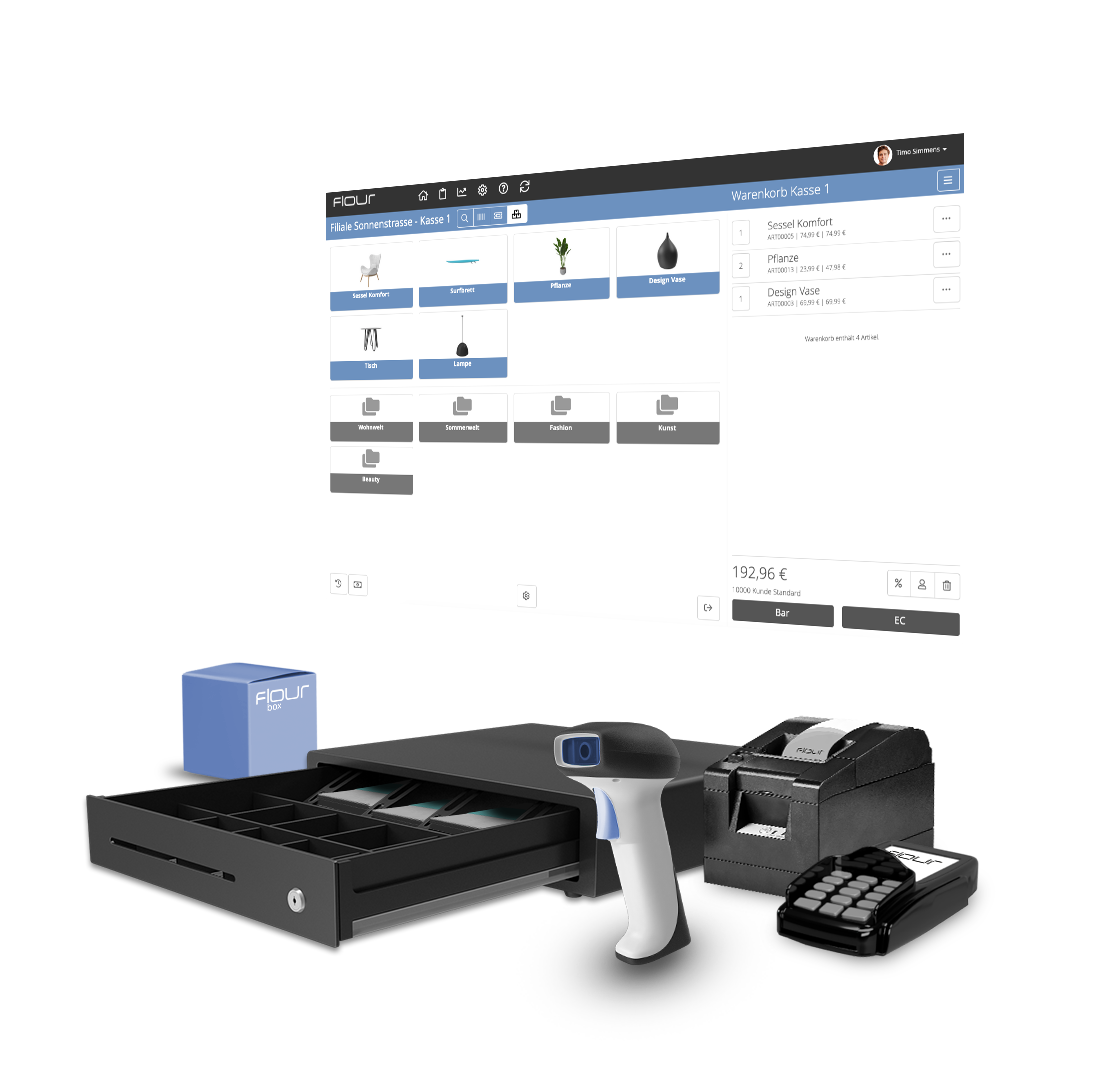 flour POS Kassensoftware flour POS