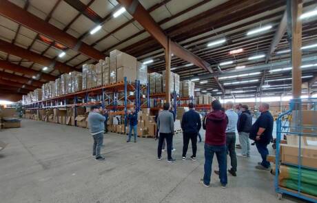 Beeindruckende Lagerhallen von pixi Kunde SELLVIN AG.